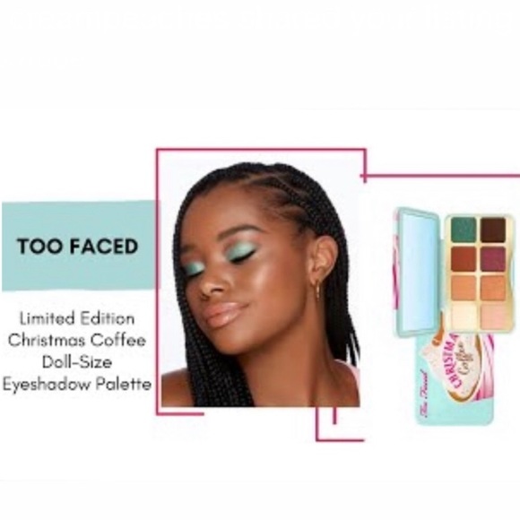 Too Faced Christmas Coffee Bite Sized Eye Shadow Palette - Picture 8 of 13